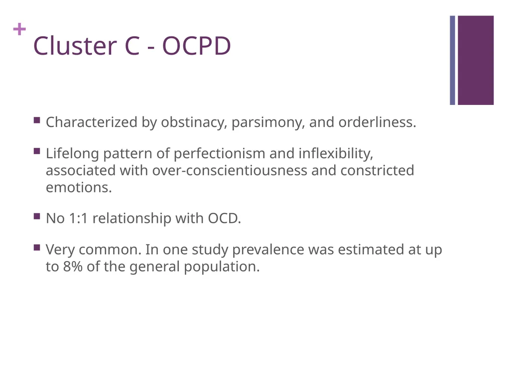 Personality Disorders An Introduction Maxym - slide 95 of 97