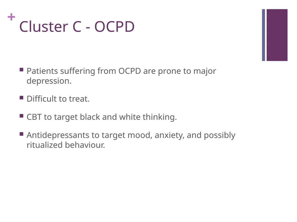 Personality Disorders An Introduction Maxym - slide 96 of 97