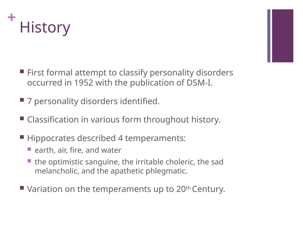 Personality Disorders An Introduction Maxym - slide 5 of 97