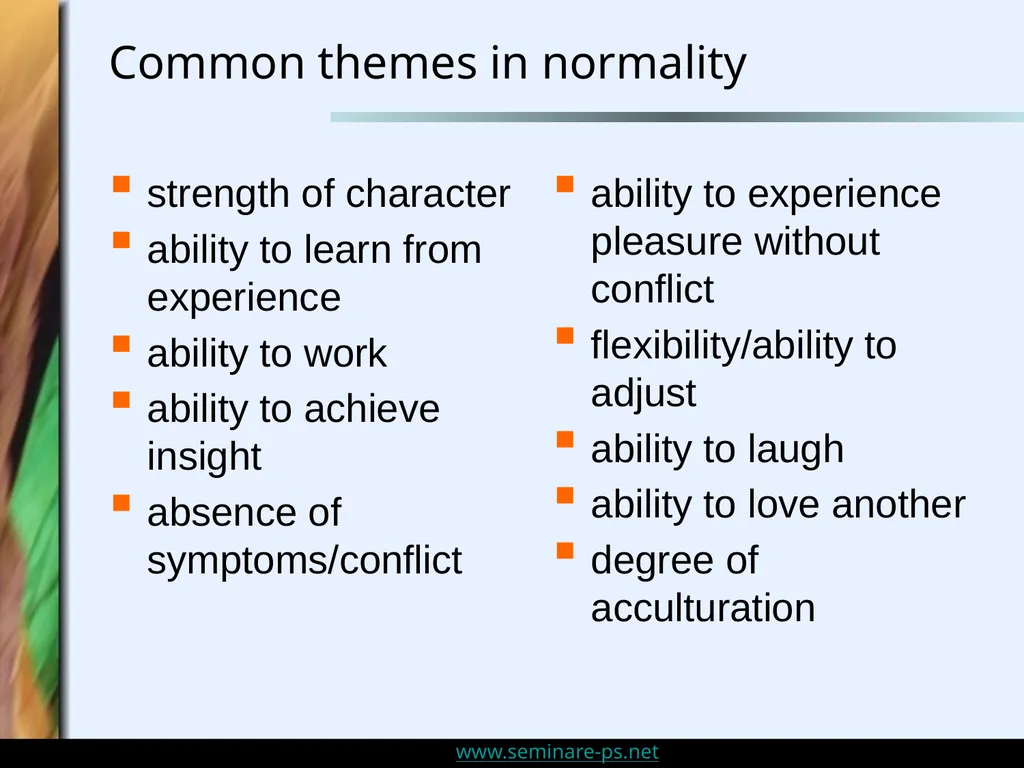 Personality Disorders and Sensitivity: An Overview - slide 9 of 32