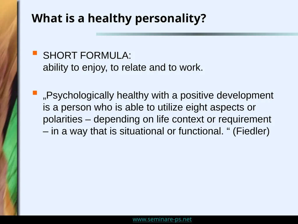 Personality Disorders and Sensitivity: An Overview - slide 7 of 32