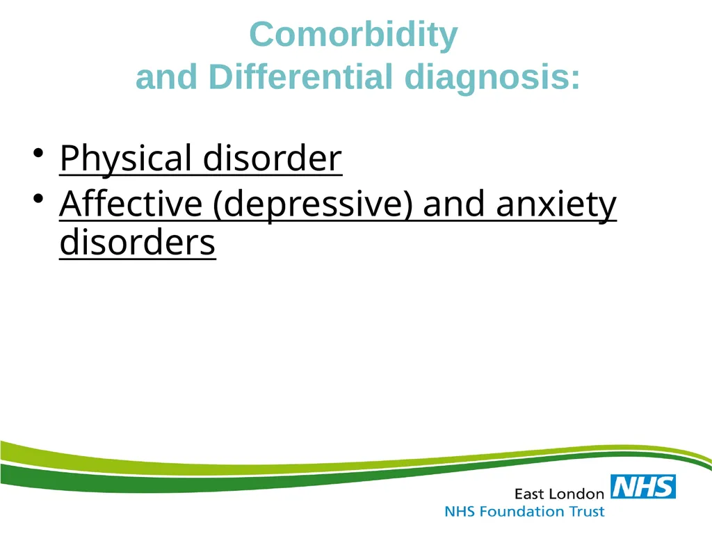 ‘Medically Unexplained Symptom / MUS & Somatoform - slide 18 of 41