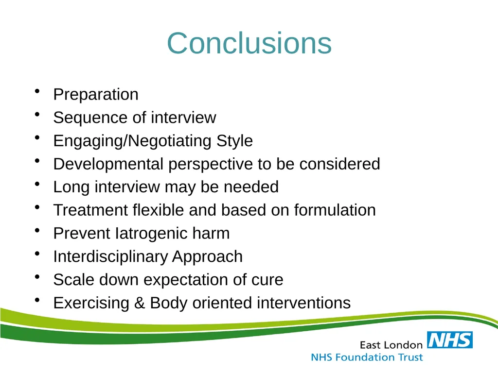 ‘Medically Unexplained Symptom / MUS & Somatoform - slide 39 of 41
