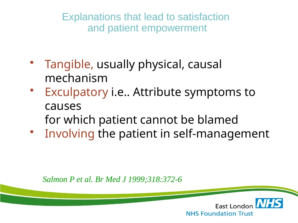 ‘Medically Unexplained Symptom / MUS & Somatoform - slide 27 of 41