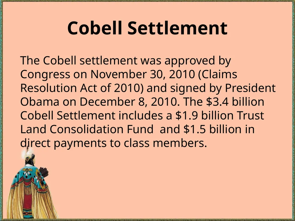 BIA History Presented by: Patricia L. Olby - slide 24 of 27