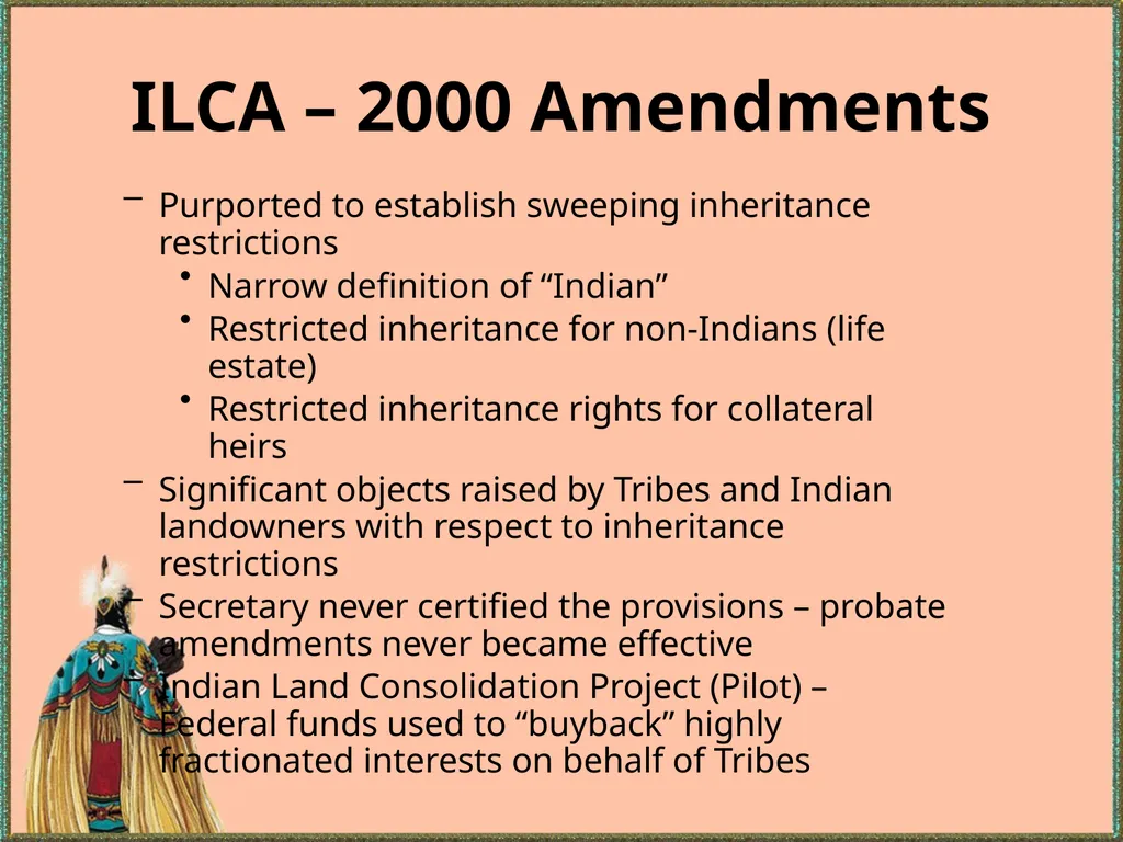 BIA History Presented by: Patricia L. Olby - slide 22 of 27