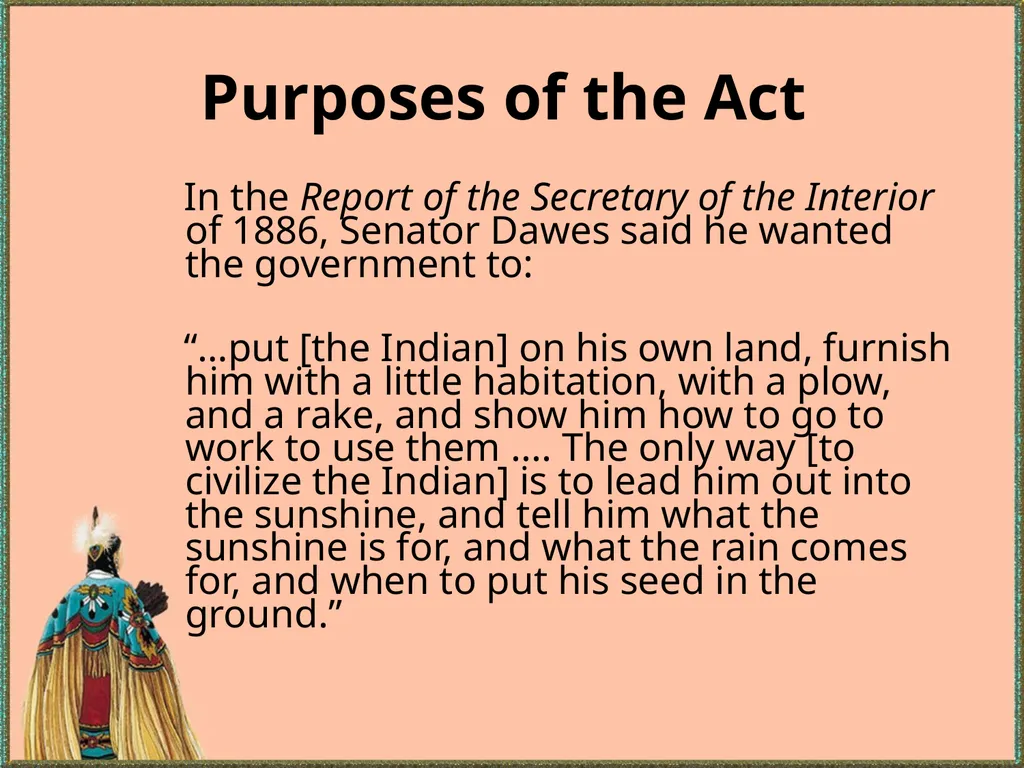 BIA History Presented by: Patricia L. Olby - slide 7 of 27