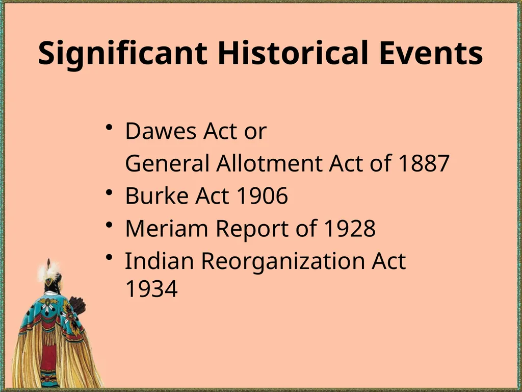 BIA History Presented by: Patricia L. Olby - slide 5 of 27