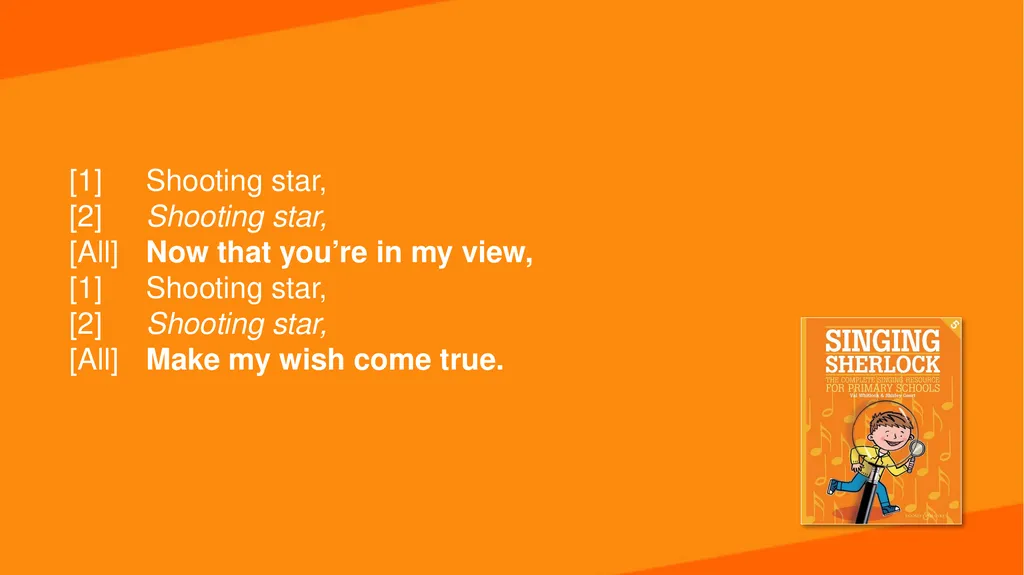 SINGING SHERLOCK 5 LYRICS THE PRINCESS PAT - slide 141 of 157