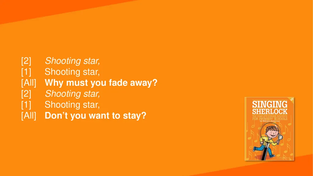 SINGING SHERLOCK 5 LYRICS THE PRINCESS PAT - slide 143 of 157