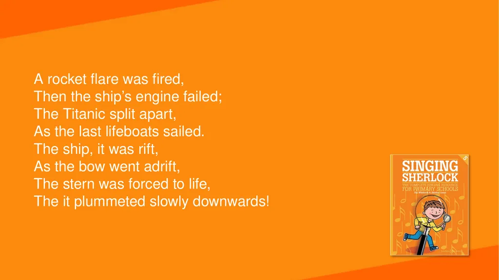 SINGING SHERLOCK 5 LYRICS THE PRINCESS PAT - slide 135 of 157