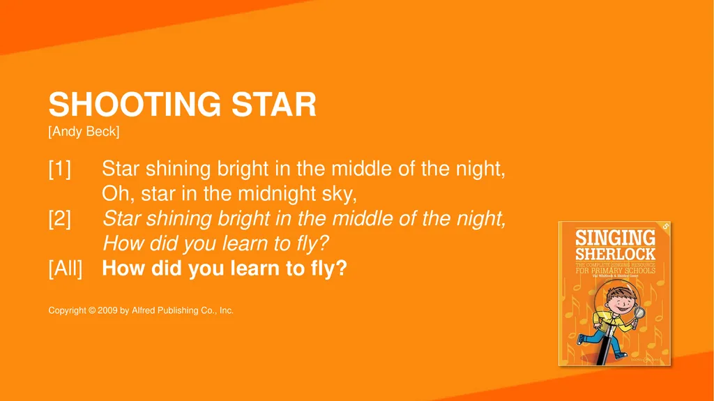 SINGING SHERLOCK 5 LYRICS THE PRINCESS PAT - slide 139 of 157