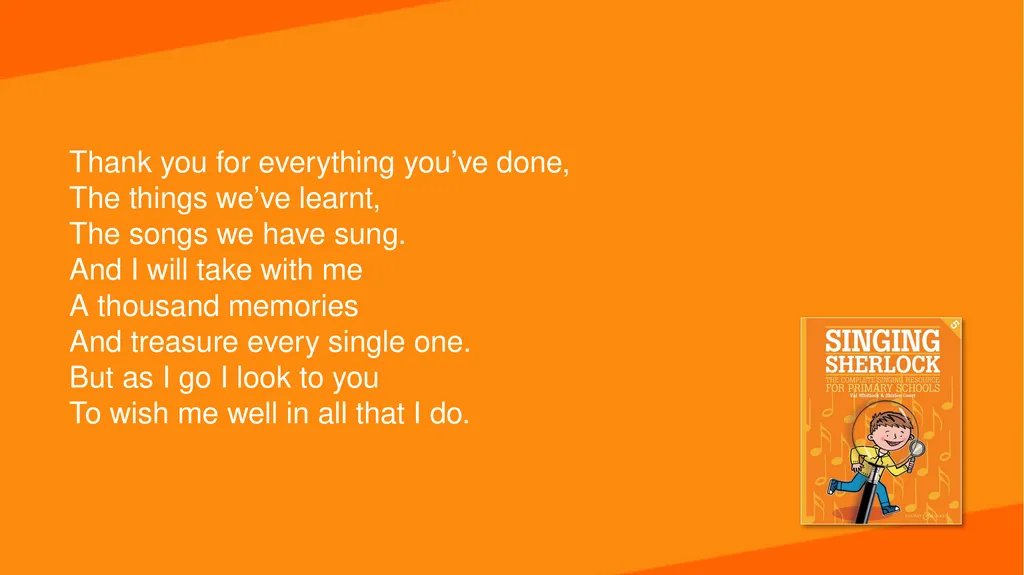 SINGING SHERLOCK 5 LYRICS THE PRINCESS PAT - slide 155 of 157