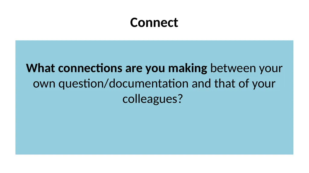 Gallery Walk While reading, use post-its to offer - slide 2 of 8