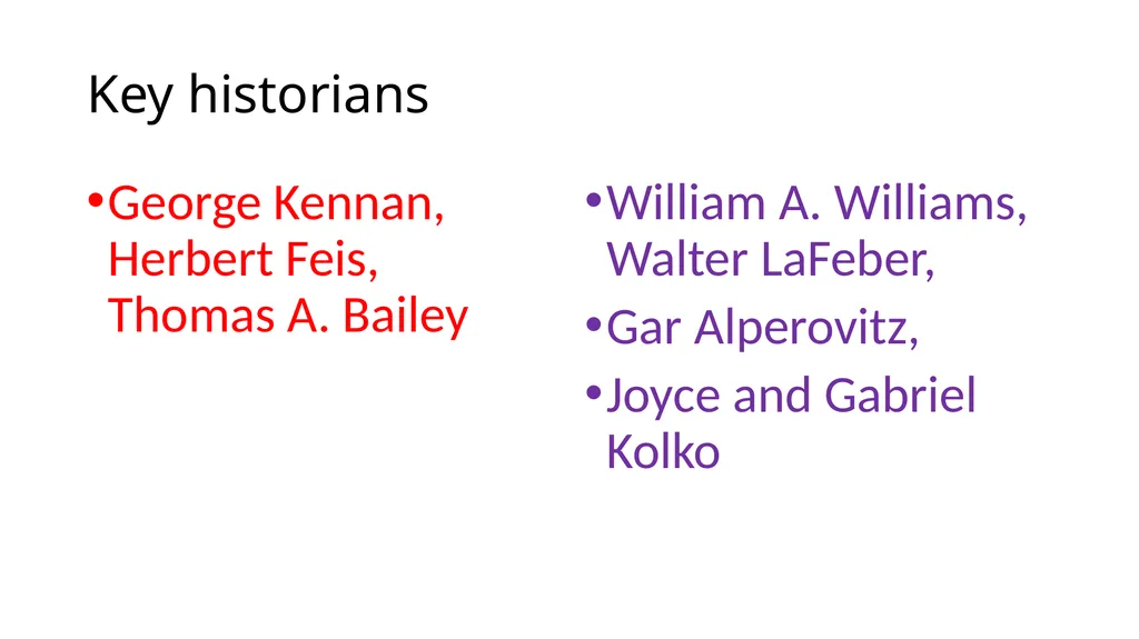 Historical Interpretations Copy following for - slide 8 of 9