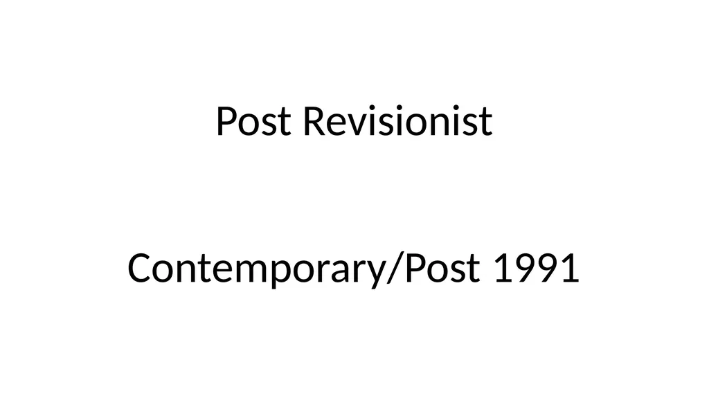 Historical Interpretations Copy following for - slide 3 of 9