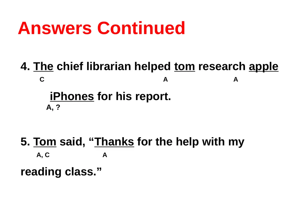 Capitalization Overview The Three Things to - slide 14 of 15