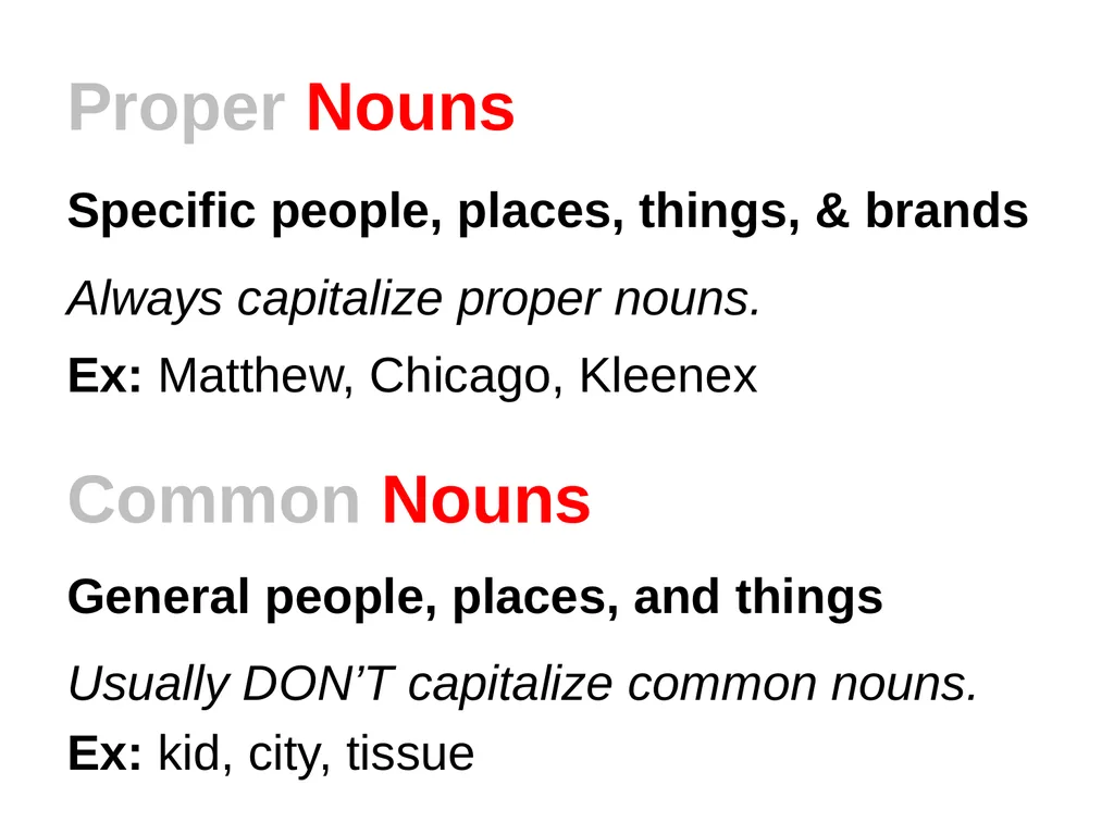 Capitalization Overview The Three Things to - slide 3 of 15