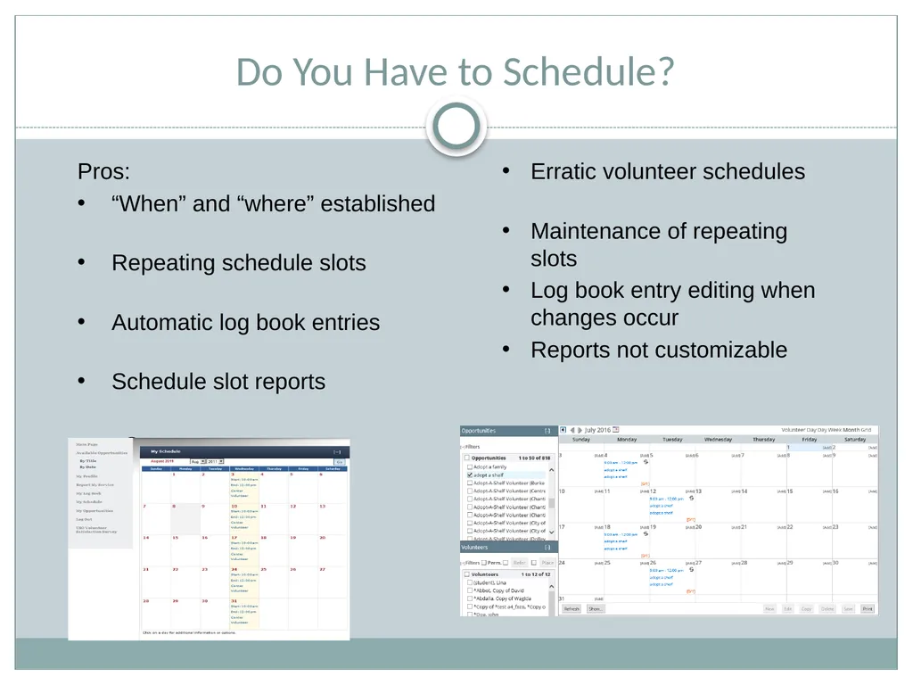 Scheduling, Part 1 WELCOME Today’s Learning - slide 3 of 21