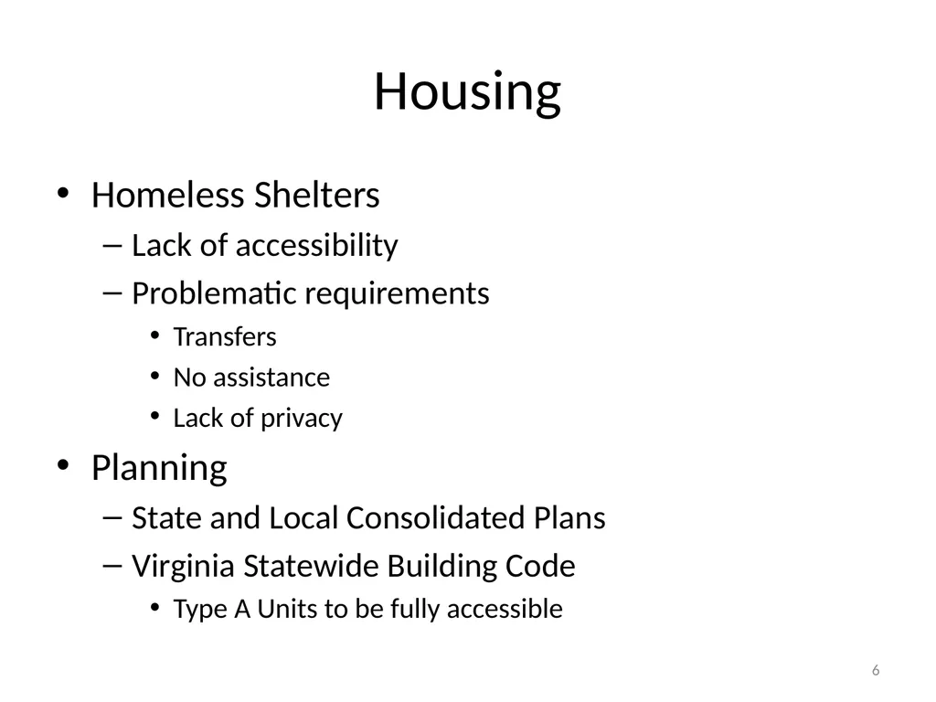 Barriers to Community Integration People with - slide 6 of 18