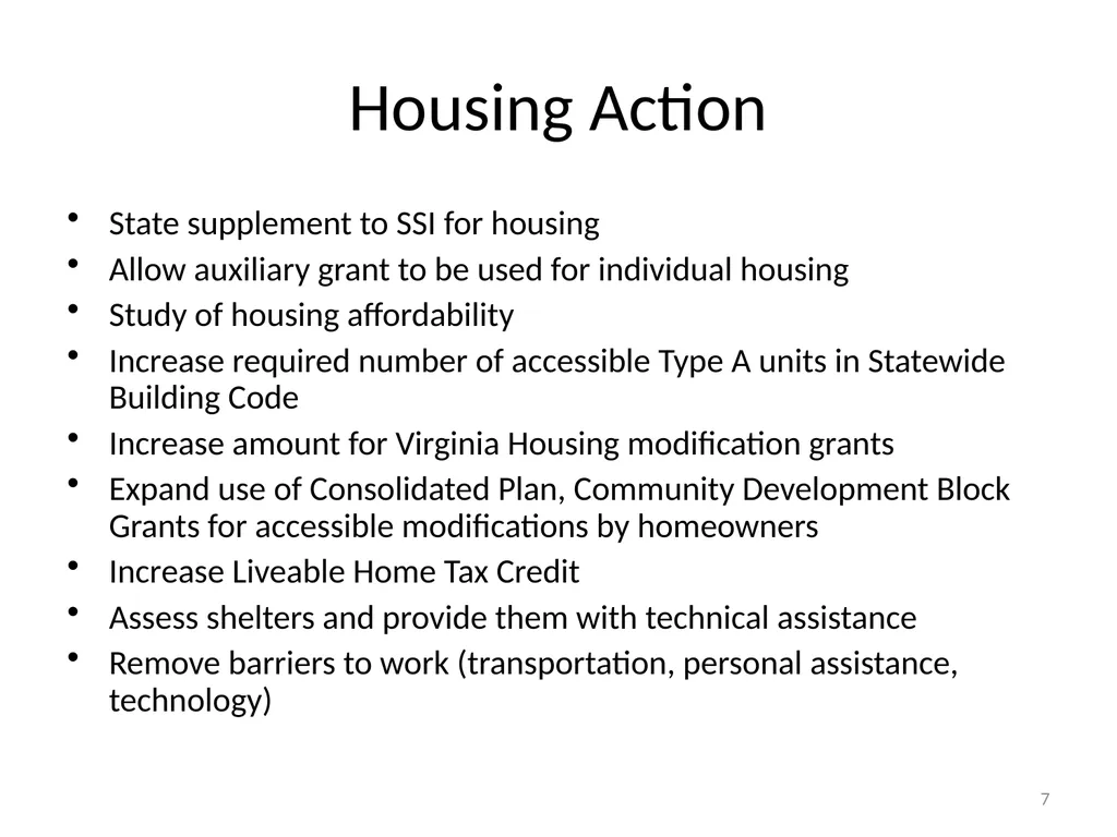 Barriers to Community Integration People with - slide 7 of 18