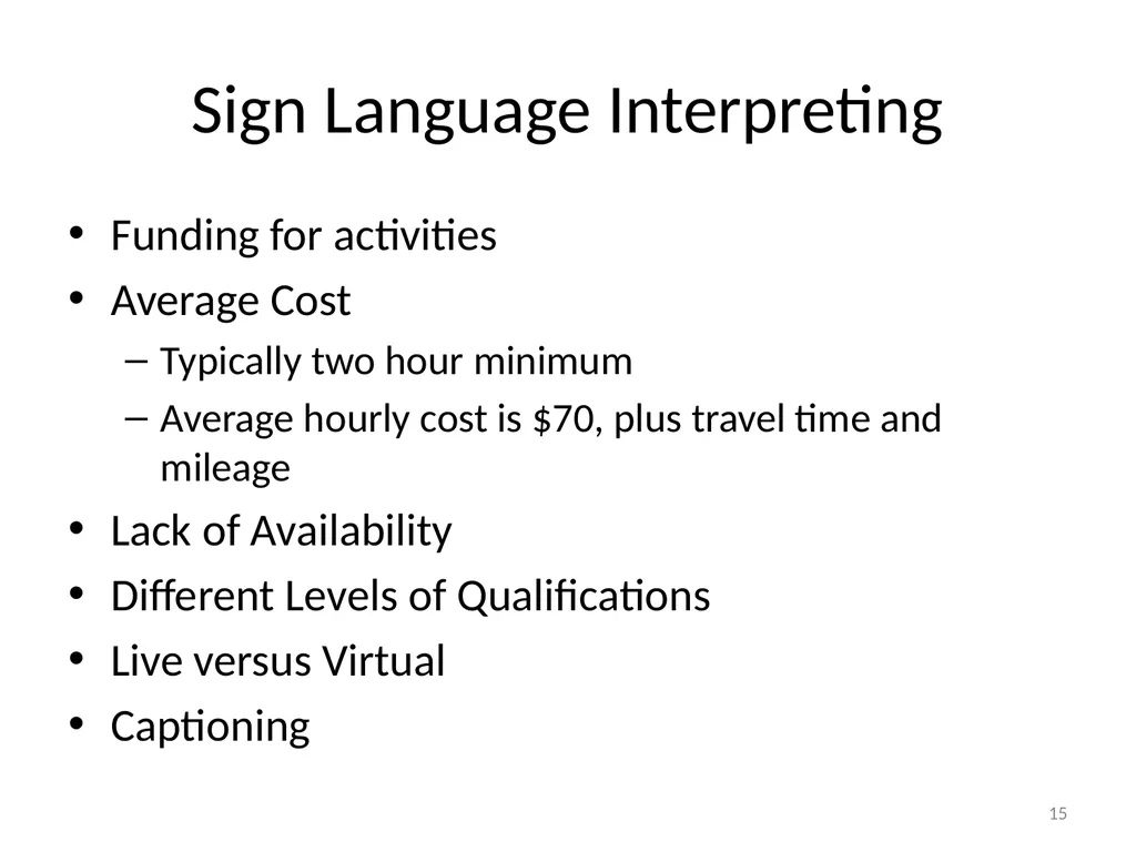 Barriers to Community Integration People with - slide 15 of 18