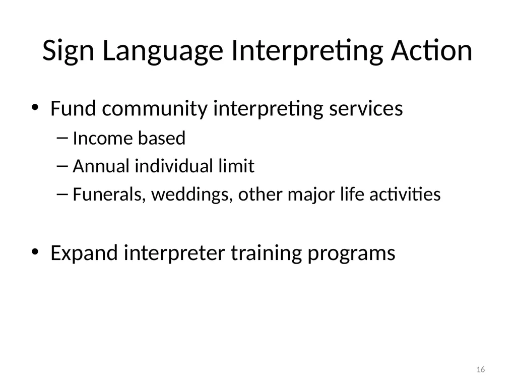 Barriers to Community Integration People with - slide 16 of 18
