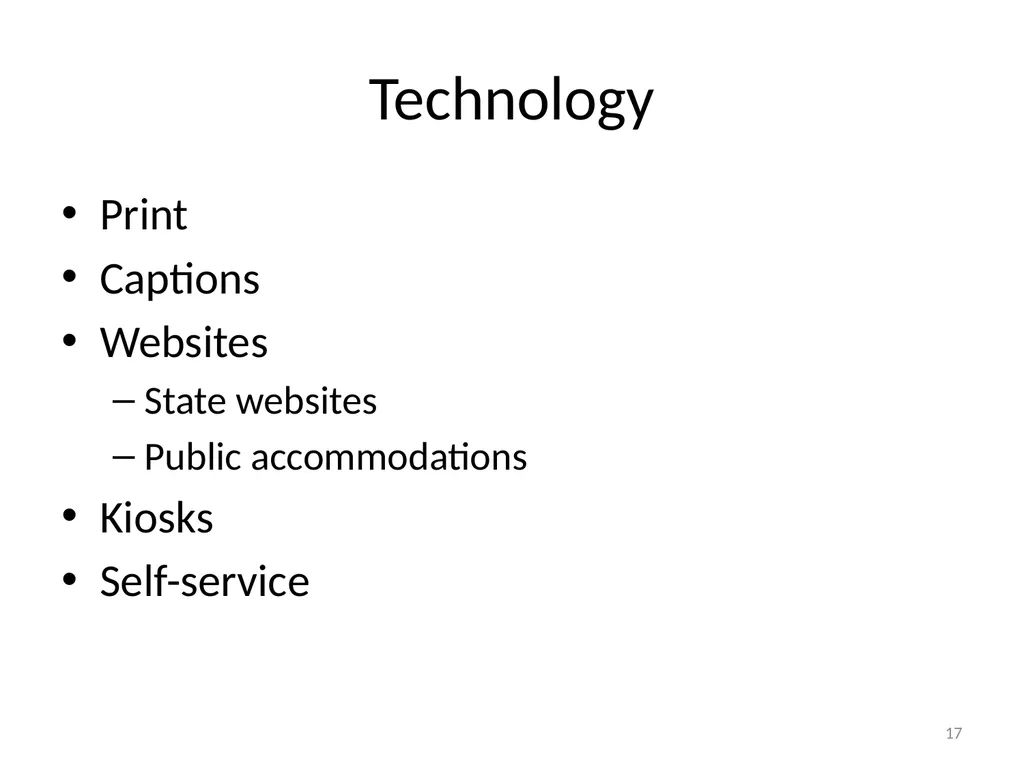 Barriers to Community Integration People with - slide 17 of 18