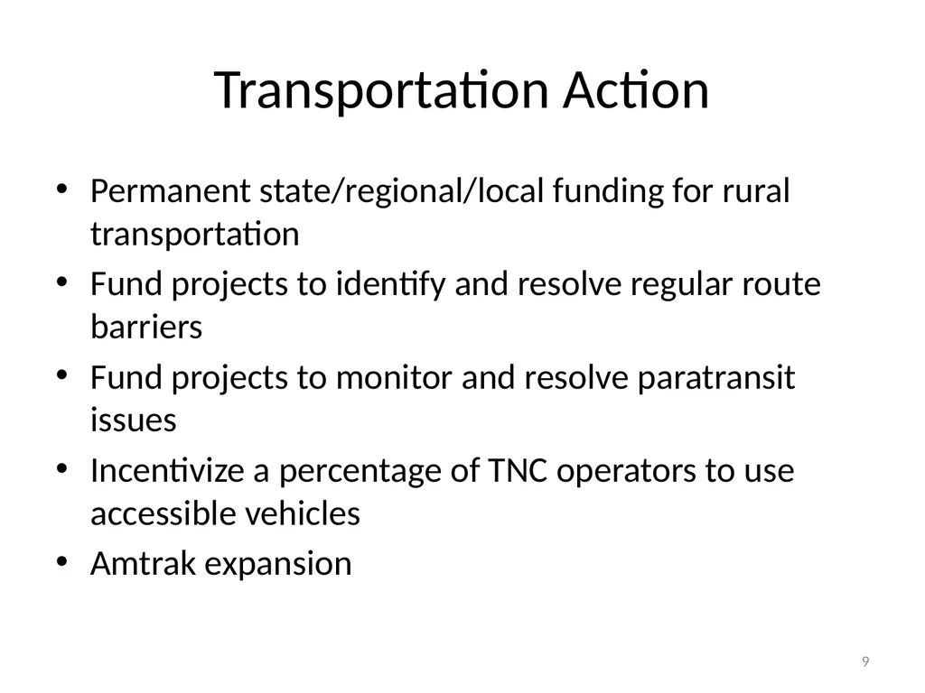 Barriers to Community Integration People with - slide 9 of 18