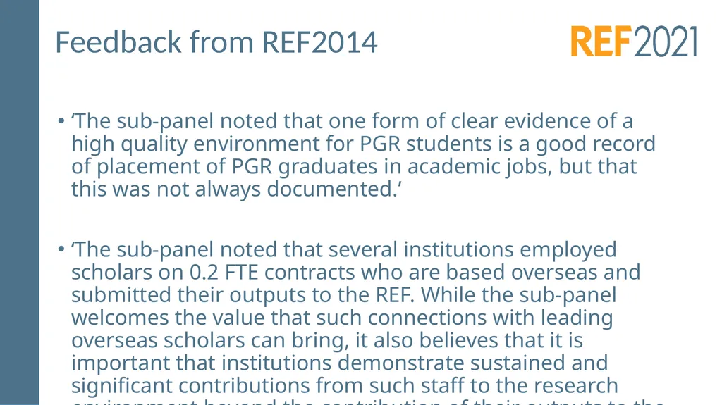 Consultation on draft panel criteria and working - slide 27 of 30