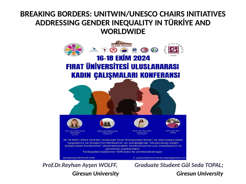 BREAKING BORDERS: UNITWIN/UNESCO CHAIRS - slide 1 of 25