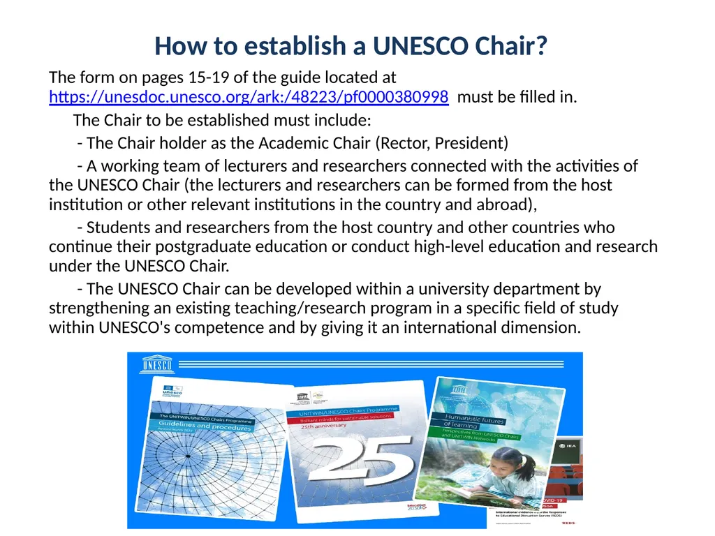 BREAKING BORDERS: UNITWIN/UNESCO CHAIRS - slide 10 of 25