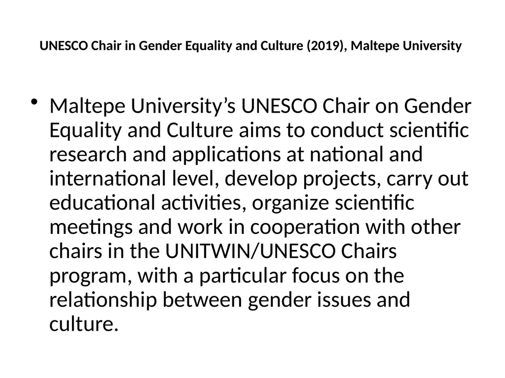 BREAKING BORDERS: UNITWIN/UNESCO CHAIRS - slide 21 of 25