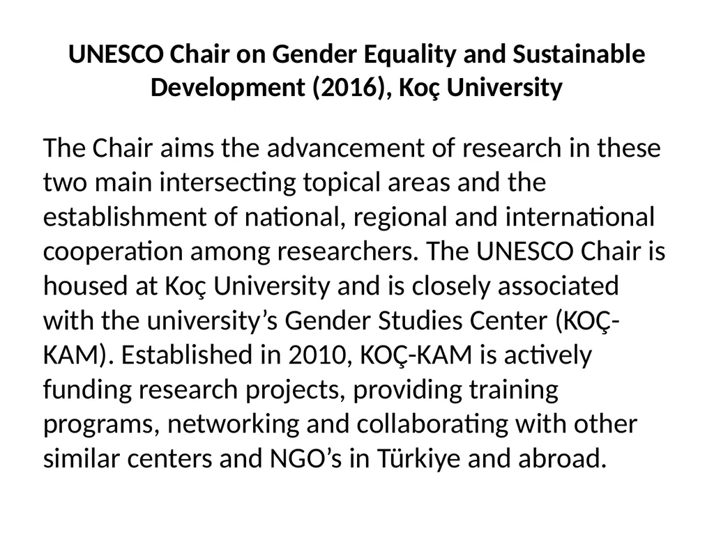 BREAKING BORDERS: UNITWIN/UNESCO CHAIRS - slide 20 of 25