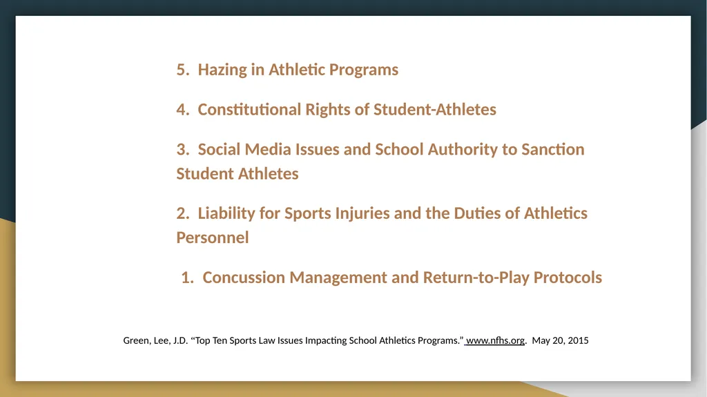 WALK-ON COACHES: CHALLENGES AND SOLUTIONS Randall - slide 21 of 27