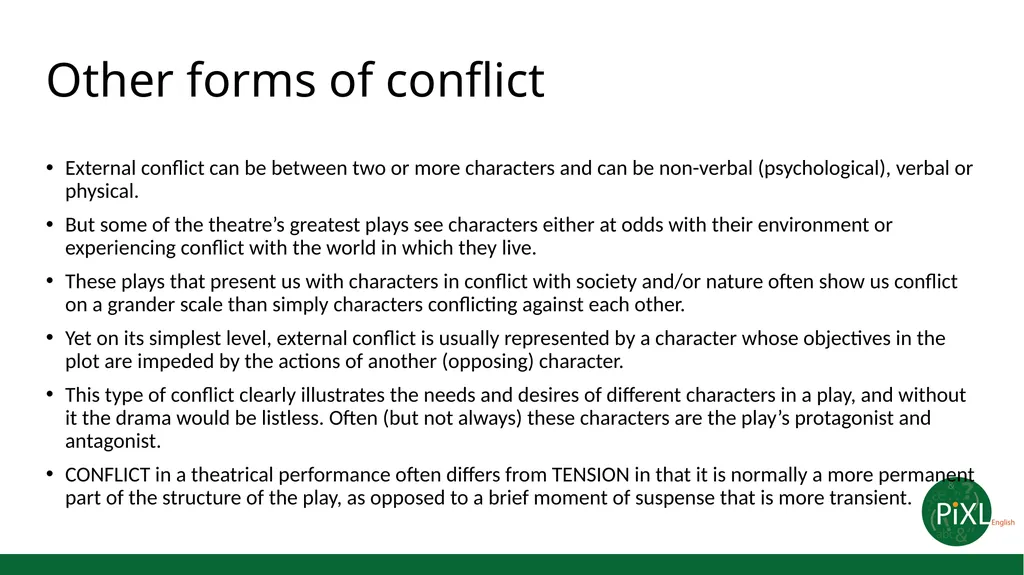English Literature Stepping up from GCSE to A - slide 7 of 11
