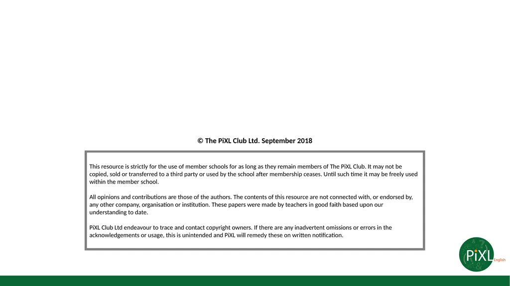 English Literature Stepping up from GCSE to A - slide 11 of 11