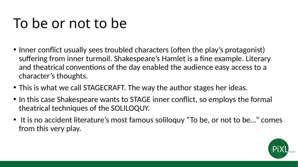 English Literature Stepping up from GCSE to A - slide 6 of 11