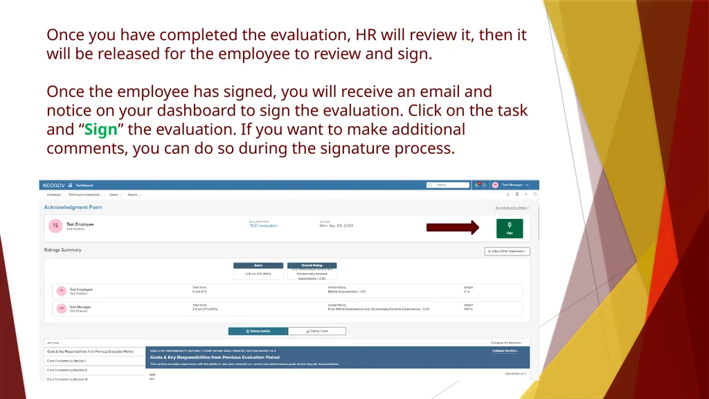 Neogov Perform Manager Training Perform is a - slide 23 of 28
