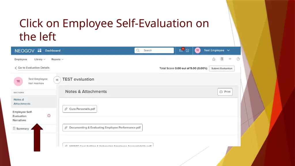 Neogov Perform Employee Training Perform is a - slide 9 of 20