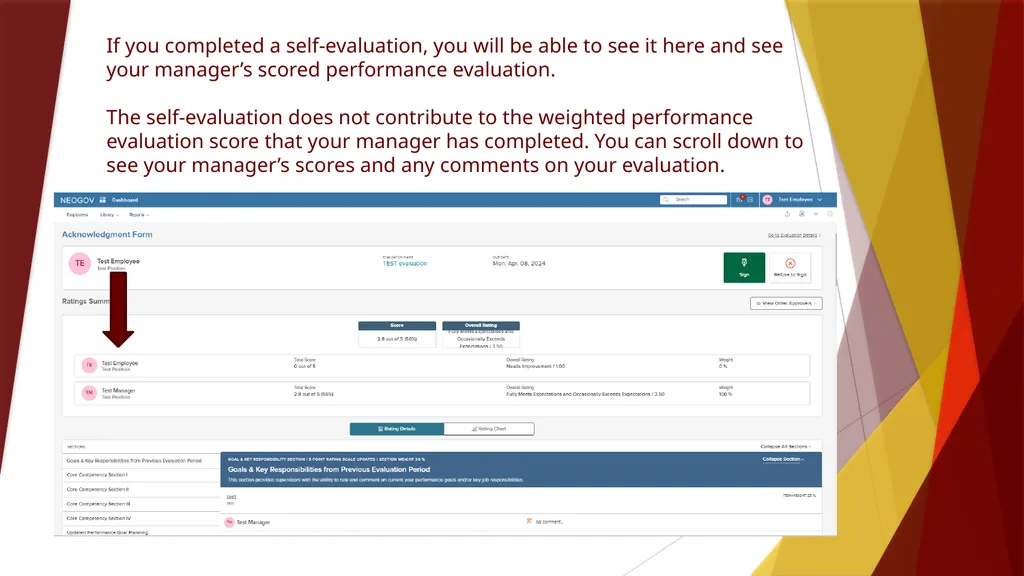 Neogov Perform Employee Training Perform is a - slide 15 of 20