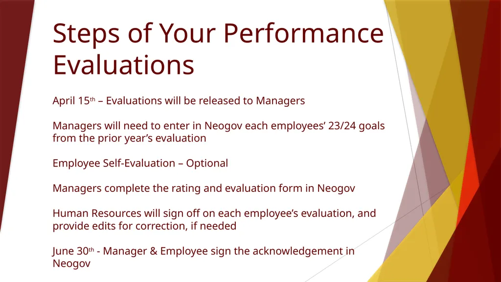 Neogov Perform Employee Training Perform is a - slide 3 of 20