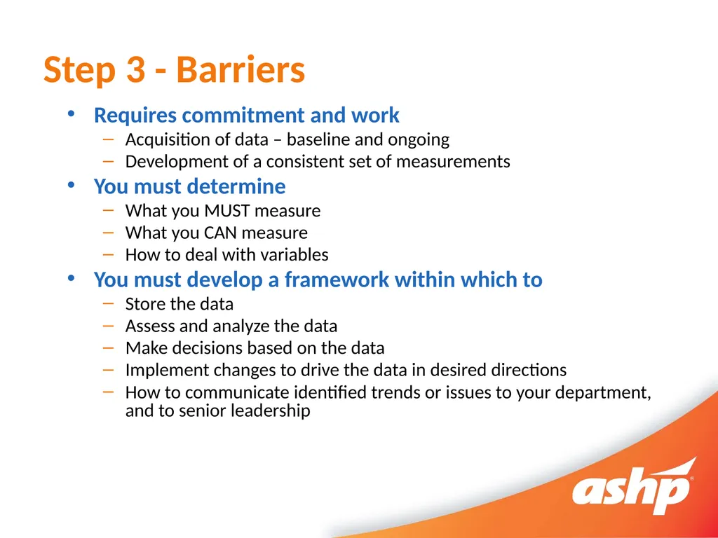 So You Want To Perform Internal Benchmarking - slide 7 of 25