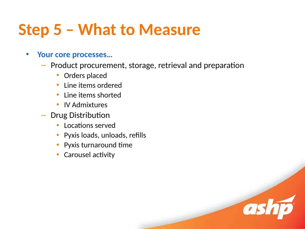 So You Want To Perform Internal Benchmarking - slide 13 of 25