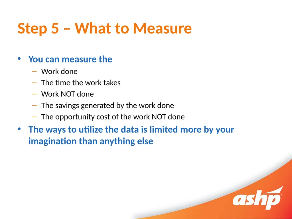 So You Want To Perform Internal Benchmarking - slide 15 of 25