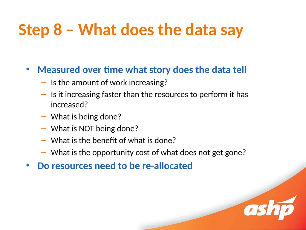 So You Want To Perform Internal Benchmarking - slide 21 of 25