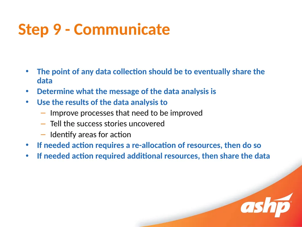 So You Want To Perform Internal Benchmarking - slide 22 of 25