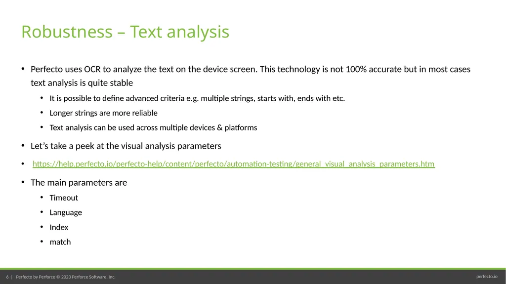 Visual Analysis Sample Agenda Slide 1 3 - slide 6 of 15