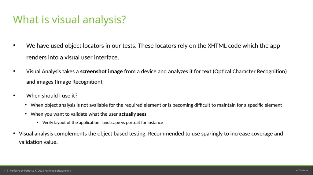 Visual Analysis Sample Agenda Slide 1 3 - slide 4 of 15