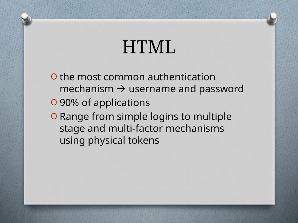 Chapter 6 Attacking Authentication Adam Fremd - slide 4 of 70